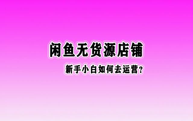 閑魚(yú)無(wú)貨源項(xiàng)目怎么做百家號(hào)，閑魚(yú)的無(wú)貨源賺錢(qián)應(yīng)該怎么操作啊_